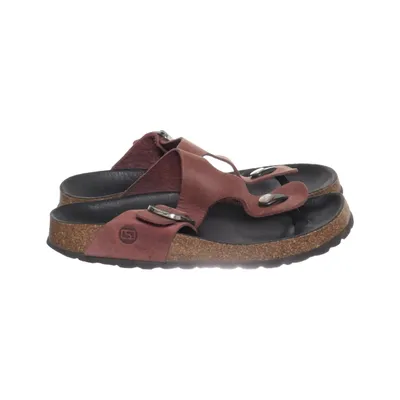 Teenslippers (Bruin) van Seaside Leer