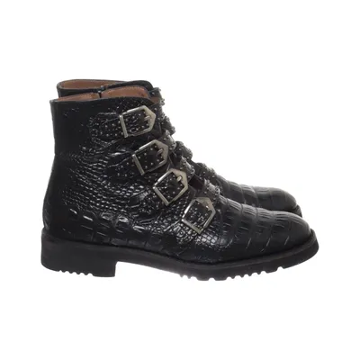Ankle boots (Black) from Pertini Leather