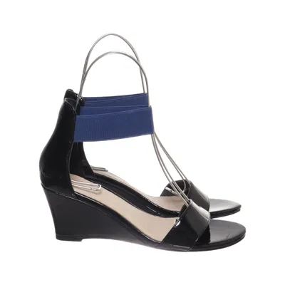 Sandales à talons hauts (Noir, Bleu) de 3 Suisses Collection Cuir