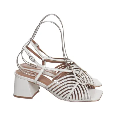 Sandales à talons hauts (Blanc) de Minelli Cuir