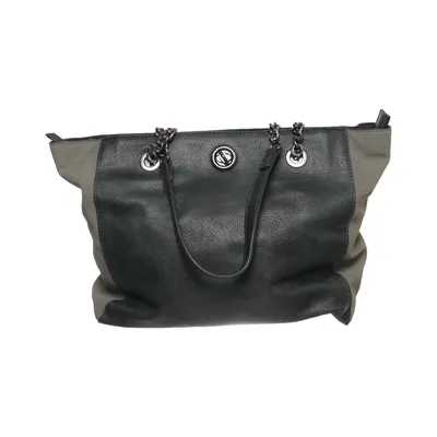 Handtasche (Grau, Beige) von She