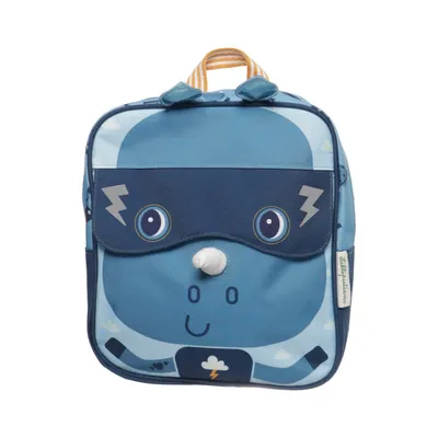Backpack (Blue, Multicolored) from Lilliputiens Polyester