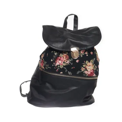 Ryggsäck (Svart, Flerfärgad) från Accessoires Bomull, Polyuretan