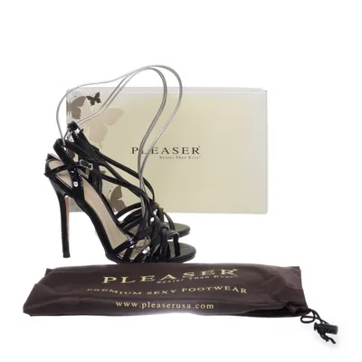 Sandaletten (Zwart) van Pleaser