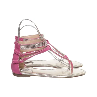 Sandals (Pink, Gold) from Clowse