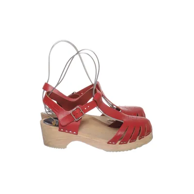 Clogs (Red) from Swedish Hasbeens
