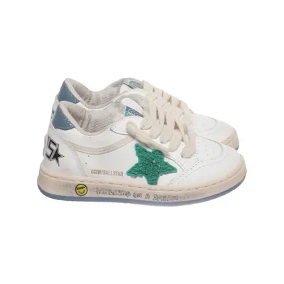 Baskets (Blanc, Bleu, Vert) de Golden Goose