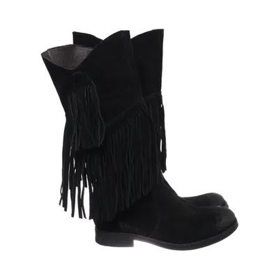 Cowboyboots (Schwarz) Leder