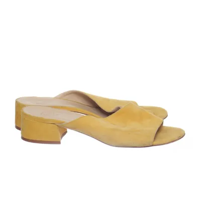 Mules (Gul) från A Pair Skinn