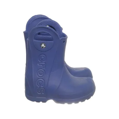 Low rubber boots (Handle It Rain Boot) from Crocs Polyurethane