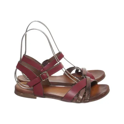 Sandalen (Rood, Bruin, Meerkleurig) van Via Ravia