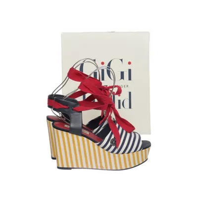 Kilklackar (Blå, Vit, Röd) från Gigi Hadid x Tommy Hilfiger