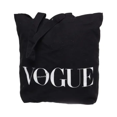 Sac en toile (Noir) de Vogue Coton
