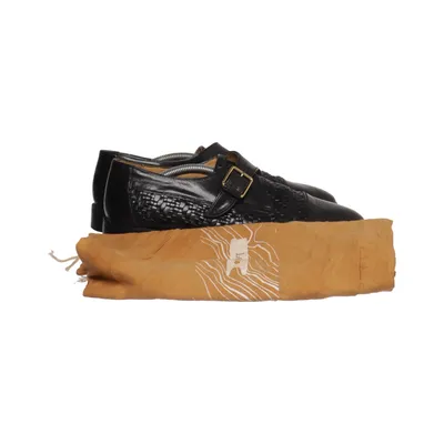 Monk strap shoes (Black) from Bally Leather