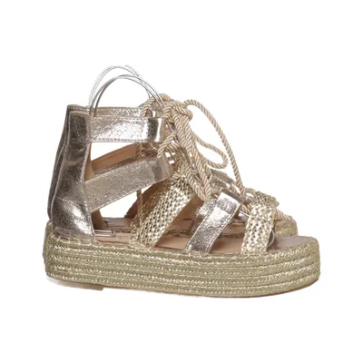 Sandales gladiateur (Or) de Seastar Blue