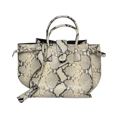 Handtasche (Beige, Schwarz) von Ermanno Scervino