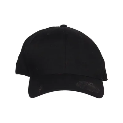 Baseballkeps (Svart) från Yupoong Bomull, Elastan, Polyester