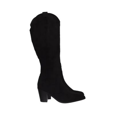 Cowboyboots (Schwarz) von Salinyang Leder
