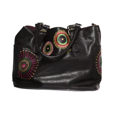 Axelremsväska (Svart, Flerfärgad) från Desigual Skinn