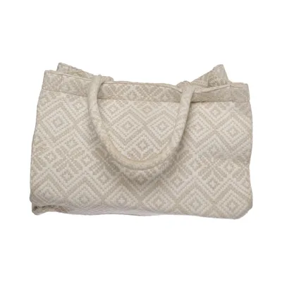 Handväska (Beige) från Anokhi Bomull