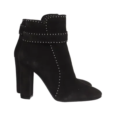 Bottes à talons (Noir) de Steffen Schraut Cuir