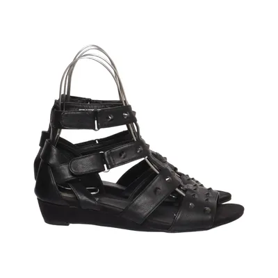 Sandales gladiateur (Noir) de Vox Shoes
