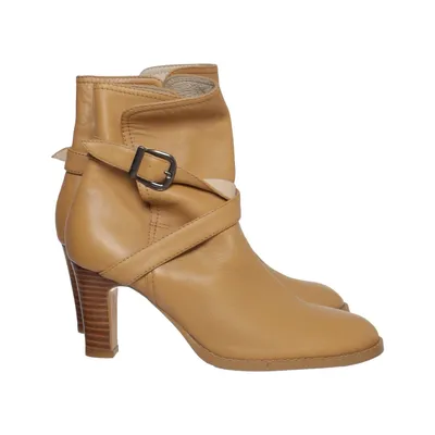 Heeled boots (Beige) from Wilson Leather