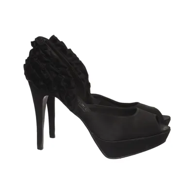 High heel sandals (Black) from Friis & Company Leather