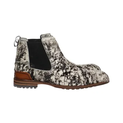 Chelsea boots (Black, White, Multicolored) from Floris Van Bommel Leather
