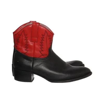 Cowboyboots (Schwarz, Rot) von Paul Warmer