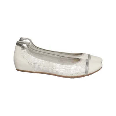 Ballerines (Blanc, Argent) de Tamaris Cuir