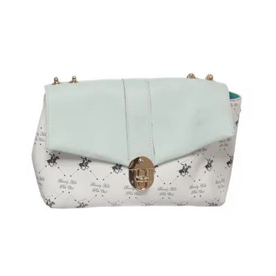 Shoulder-bag (White, Black) from Beverly Hills Polo Club
