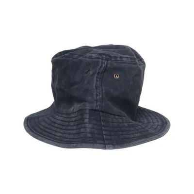 Bucket hat (Blauw) Katoen