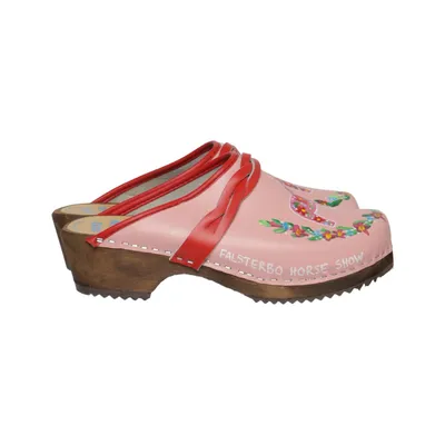 Clogs (Blue, Multicolored) from Tessa Leather