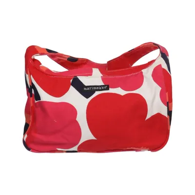 Handväska (Rosa, Vit, Flerfärgad) från Marimekko Bomull, Polyamid