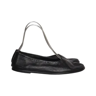Ballet flats (Black) from Massimo Dutti Leather