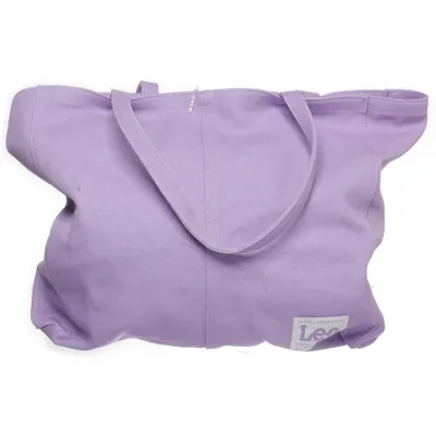 Canvas bag (Purple) from Lee x H&M Cotton
