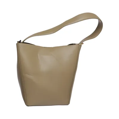 Håndtaske (Beige) fra Zara Polyester