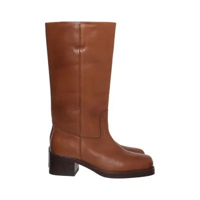 Bottes (Marron) de Bronx Cuir