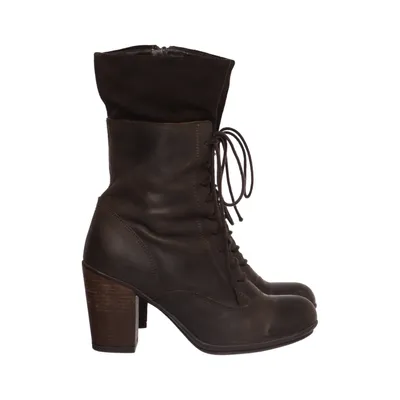 Heeled boots (Brown) from Young Spirit Leather