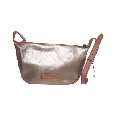 Shoulder-bag (Brown) from White Stuff Cotton, Leather