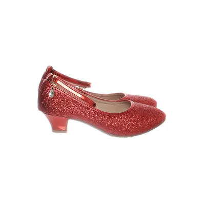 High heels (Red) Faux leather