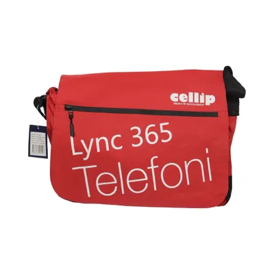 Axelremsväska (Röd, Svart) från D'Celli