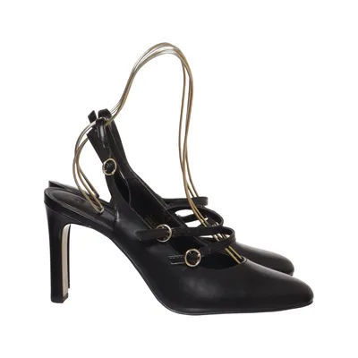 Højhælede sandaler (Sort) fra H&M