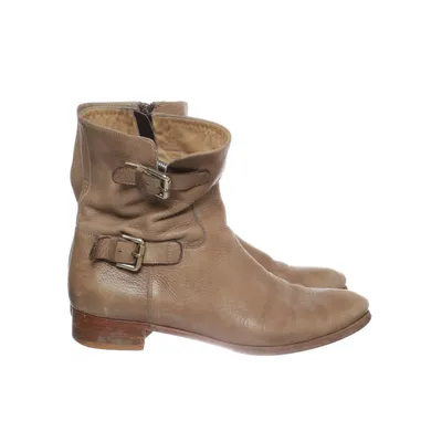 Bottes à talons (Beige) de Marzio