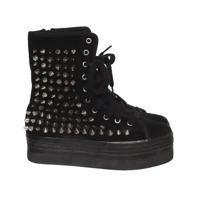 Veterlaarzen (Zwart) van Jeffrey Campbell