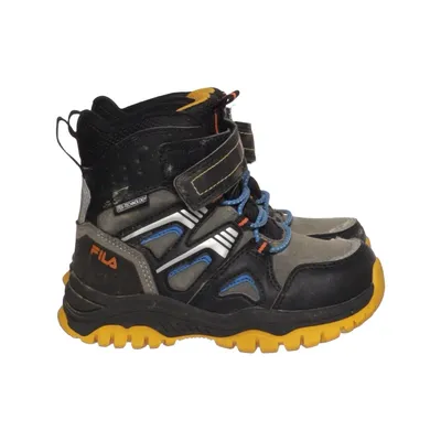 Bottes de randonnée (Noir, Gris, Jaune) de Fila Polyester