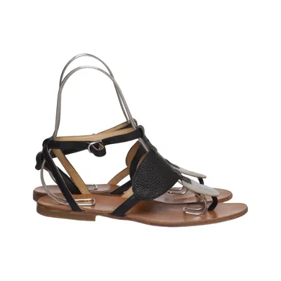 Sandals (Black, Brown, Silver) from Gallucci Leather