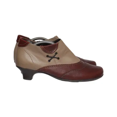 Bottes à talons (Rouge, Beige) de Remonte Dorndorf Cuir