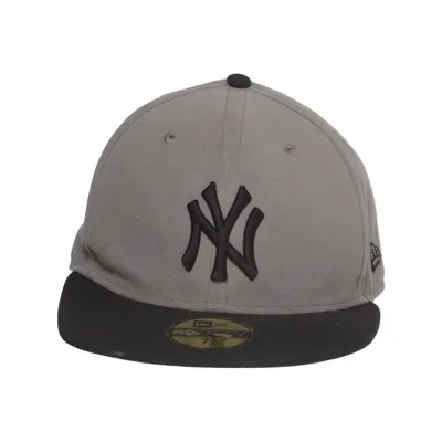 Honkbalpet (Grijs, Zwart) van New Era Polyester, Wol
